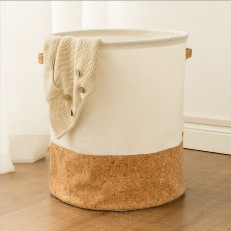 Soft Wooden Bottom Storage Bucket
