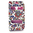 Retro Sunflower Design PU Leather Full Body Case with Stand for Samsung Galaxy Trend Duos S7562