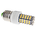 E27 5W 102x3528SMD 260-290LM 3000-3500K Warm White Light LED Corn Bulb (220V)