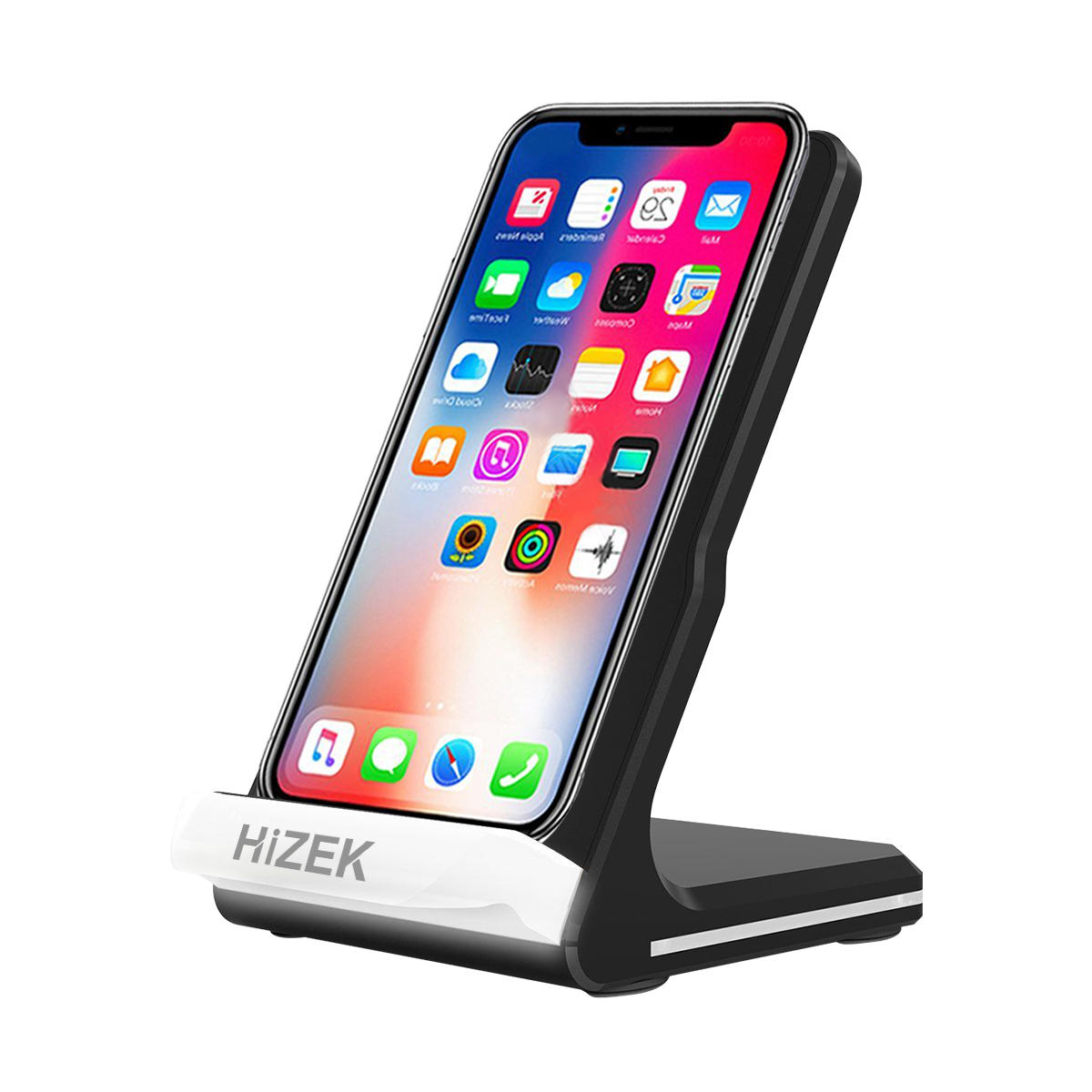 Hizek 10 Watt QI Wireless Schnellladegerät Pad Sellphone Dock Halter Für iPhoneX 8/8 Plus Samsung S8