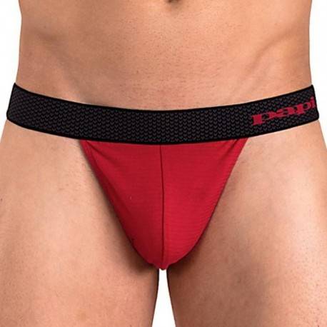 Papi Player's Club Thong - Red S