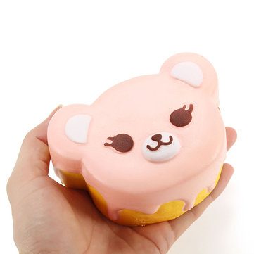 NO NO Squishy Bear Cake Slow Rising Toys With Packaging Collection Gift Decor Soft Squeeze Toy