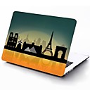 paris conception de sites touristiques de tout le corps cas de protection en plastique pour 11 pouces / 13 pouces nouveau MacBook Air