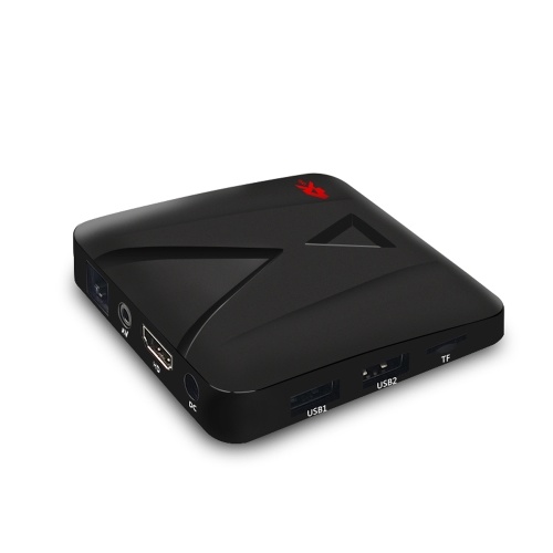 MX10 mini lecteur intelligent Android 9.0 2G 16G RK3328 lecteur multimédia quadri-core DDR3 USB3.0 VP9 H.265 / H.264 soutien 4K lecture vidéo