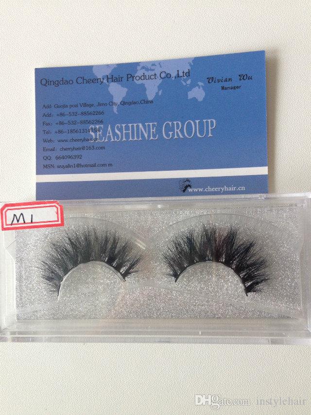 10Pairs 3D Natural Bushy Cross False Eyelashes Mink Hair Handmade Eye Lashes Charming Eyelash Extensions Factory wholesale