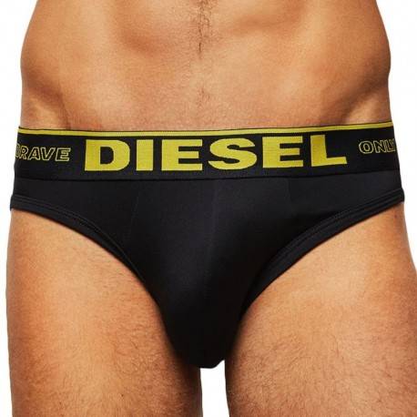 Diesel Microfiber Brief - Black S