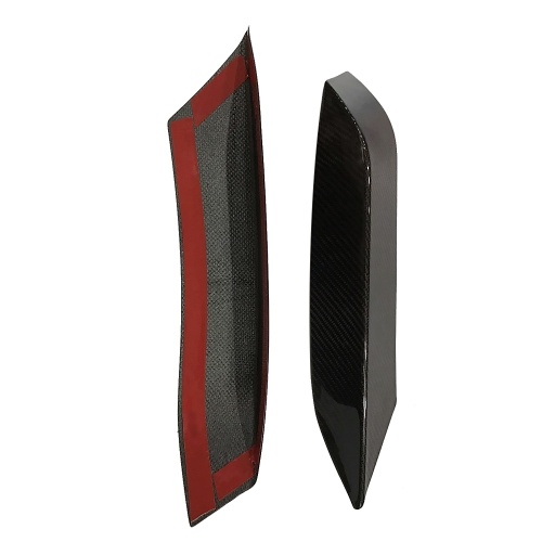Carbon Fiber Front Bumper Add-On Covers For BMW M3 F80 M4 F82 F83 2015-2018,1 Pair