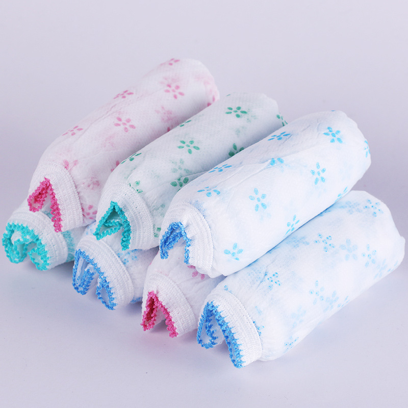 7 Pcs Disposable Maternity Underwear Travel Prenatal Postpartum Paper Non-woven Briefs