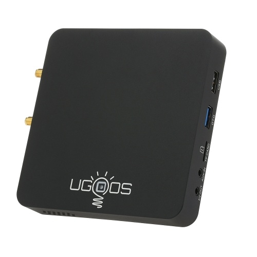 UGOOS AM6 Plus Smart Android 9.0 TV Box Amlogic S922X-J UHD 4K Media Player 4GB LPDDR4 32GB EMMC 2.4G & 5G WiFi 1000M LAN BT 5.0 H.265 VP9