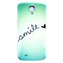 Smile Heart Pattern Thin Hard Case Cover for Samsung Galaxy S4 Mini I9190