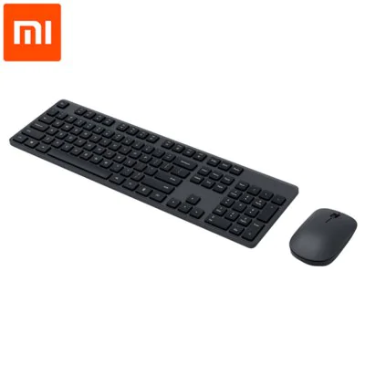 Original Xiaomi Wireless 104 Keys Keyboard Mouse Set Office Accessories with 2.4 GHz USB Receiver