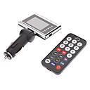 Universal Ultra Thin Car MP4 FM Transmitter with Remote Control(Support USB/TF)