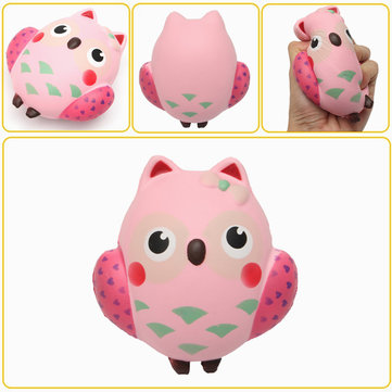 Squishy Owl Slow Rising Cute Soft Animals Collection Gift Decor Toy