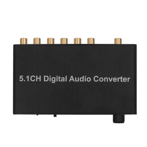 Digital Audio Converter w/ 3.5mm Stereo HD Audio Adapter Supports LPCM / PCM / RAW
