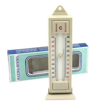 Maximum Minimum Thermometer Indoor Outdoor Greenhouse Temperature Monitor -40 to 50 Thermometer