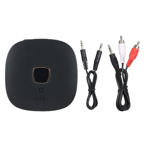 Récepteur audio sans fil AUKEY BT Receiver avec NFC BT 5 pour système de son de diffusion de musique stéréo à domicile pour 3,5 mm