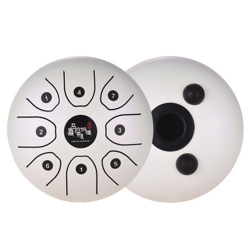 Mini tambour de langue en acier à 5 tons de 5,5 pouces