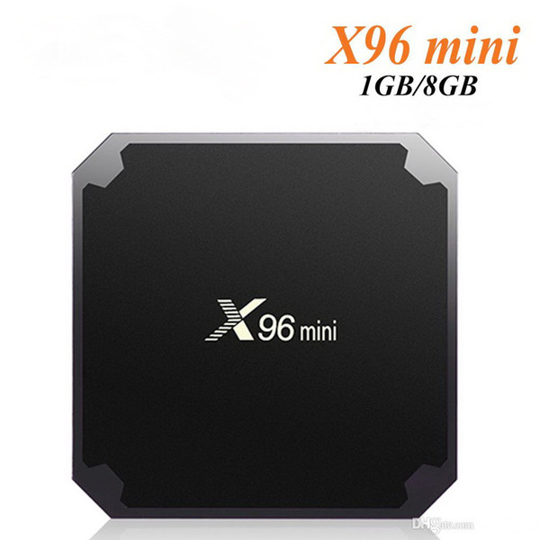 s905w x96 mini android 7.1 tv box 1gb 8gb amlogic quad core 4k hd h.265 wifi smart ott tv boxes tx3 mini x96w a95x tx3pro