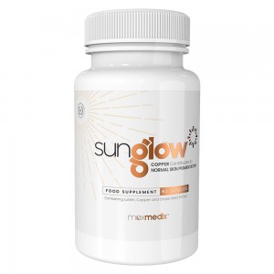 Sunglow Selbstbrauner Kapseln - Intensiver Selbstbrauner fur einen schonen Teint - Braunungsbeschleuniger mit Vitamin E, Lutein & Kupfer - 60 Kapseln