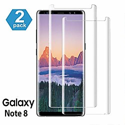 galaxy note 8 screen protector, (2-pack) tempered glass screen protector [force resistant up to 11 pounds] [full screen coverage] [case friendly] for samsung note 8 Lightinthebox