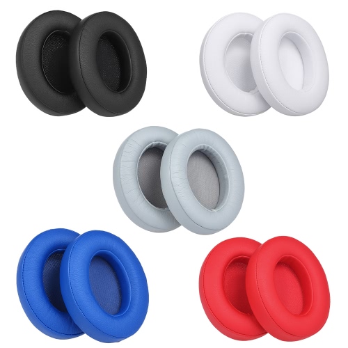 2Pcs Replacement Earpads Ear Pad Cushion for Beats Studio On Ear Wired / Wireless Headphones Blue