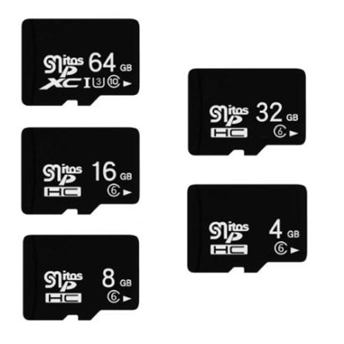 Micro SD Card Cartes mémoire TF pour smartphones et caméras MP4