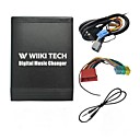 Car la musique numérique changeur CD Usb Sd Mp3 3.5mm Aux In et adaptateur d'interface Bluetooth en option pour VW Audi Seat Skoda ISO 8Pin