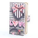 Heart Gift Box Style PU Leather Case with Card Slot and Stand for Samsung Galaxy S4 Mini i9190