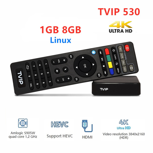tvip 530 s905w 1g 8g linux tv box streaming box tv box support protal tvip v530
