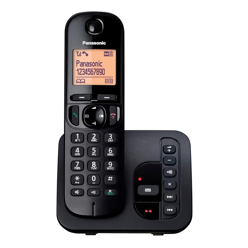 Panasonic Cordless Single DECT Phone with Answer System & Nuisance Call Blocking