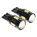 T10 5630 5 SMD BLANC CHAUD haute puissance LED Car Lights ampoule