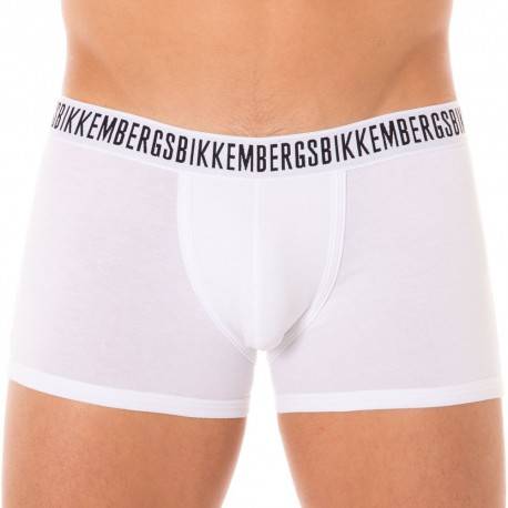 Bikkembergs Stretch Cotton Boxer - White XL