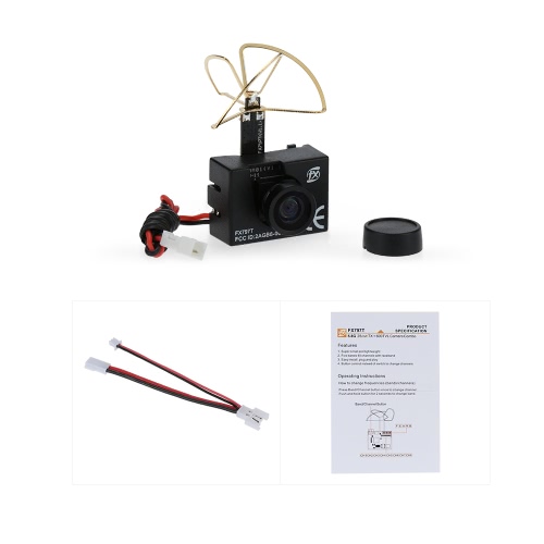 Original-FX FX797T 5.8G 25mW 40CH Mini-Transmitter mit 600TVL NTSC Kamera Combo Set für FPV RC Quadcopter