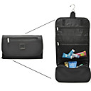 Black Hanging Extra Large Transformable Multi-function Clutch Cosmetic Bag Travelling Makeup Storage Bag
