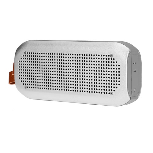 A3 Wireless BT Stereo Speaker BT 4.0 NFC Waterproof  AUX  Hands-free Silver  for iOS / Android Smart Phones Other BT-enable Devices