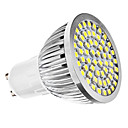 GU10 3W 60x3528SMD 210-240LM 6000-6500K Natural White Light LED Spot Bulb (AC 110-130/AC 220-240 V)