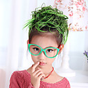 Stylish Asymmetrical Wave Ponytail Children's Hair Extension(Green)
