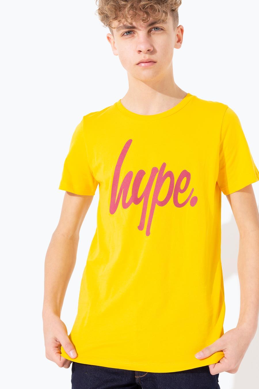 Hype Mango Pink Script Kids Mango/pink T-Shirt | Size 7-8