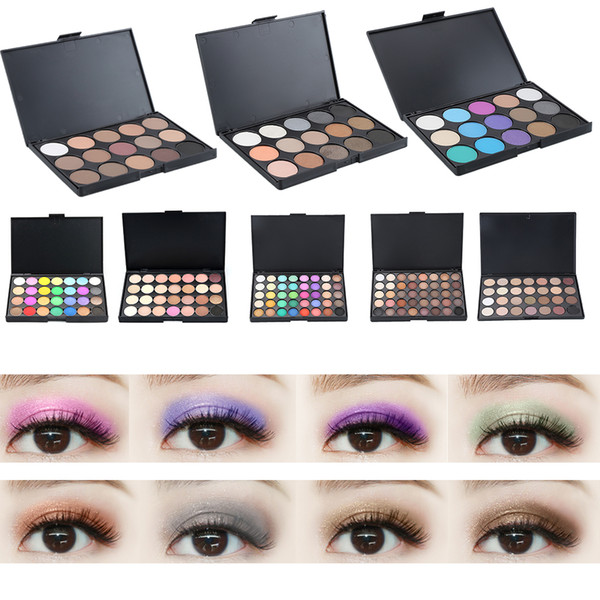 40 Colors Matte Eyeshadow Professional Pigments Make Up Eye Shadow Waterproof Glitter Matte Eye Shadow Palette Cosmetic TSLM1