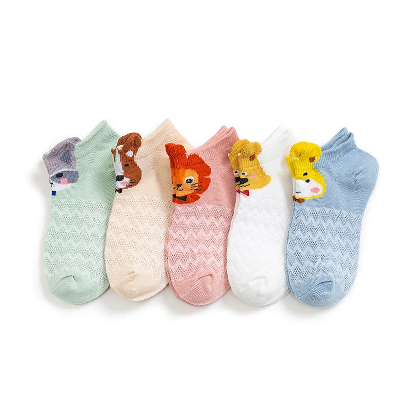 5-pack Baby / Toddler / Kid Animal Socks