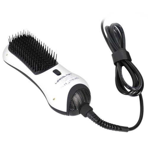 Infrared Anion Straight Hair Comb Portable Hot Air Comb Combo Multi-functional Mini Hair Dryer