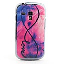 Colorful Circle Pattern PVC Back Case for Samsung Galaxy S3 Mini i8190