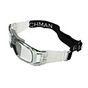 [lentilles] Impact libres de basket-ball personnalisé plastique résistant lunettes de prescription de sports d'rectangle