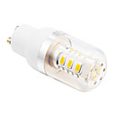 GU10 4W 15xSMD 5730 280LM 2500-3500K Warm White Light LED Corn Bulbs Silver-Wire (AC 85-265V)