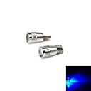 t10 3w 300lm 6-SMD 5730 a conduit lampe de largeur de voiture de lumière / lampe plaque minéralogique lampe bleu / porte (12-16v / 2 pcs)