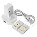 Charging Dock Station 2 Rechargeable Battery For Microsoft XBox 360 Controller