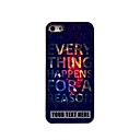 personnalisé cas de téléphone - élégant boîtier design en métal pour iPhone 5 / 5S