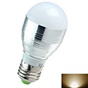 E27 5W 500LM 3000K Warm White Light SMD 5730 LED Globe Bulb AC 85~265V