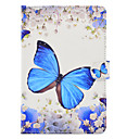 Coque Pour Apple iPad mini 4 / iPad Mini 3/2/1 Porte Carte / Antichoc / Avec Support Coque Intégrale Papillon Dur faux cuir pour iPad Mini 3/2/1 / iPad Mini 4