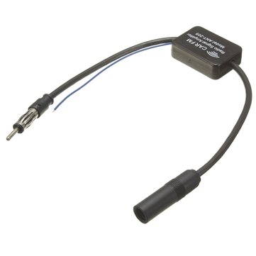 Car Radio AM  FM Signal Reception Amplifier Antenna Booster Cable 48-860MHz